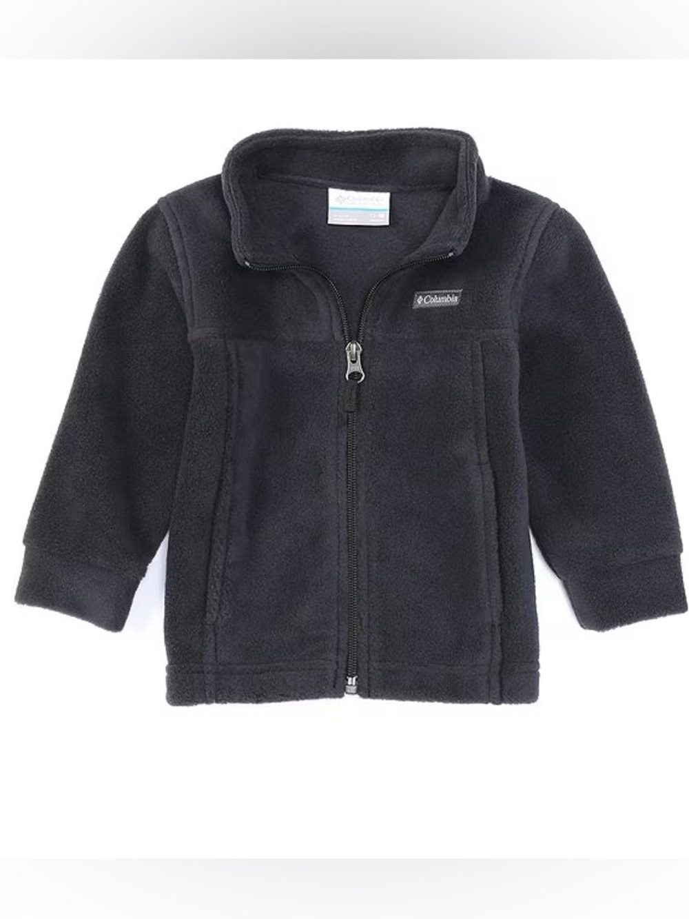 Columbia Toddler Black Full-Zip Fleece Jacket